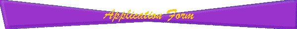 Application Form